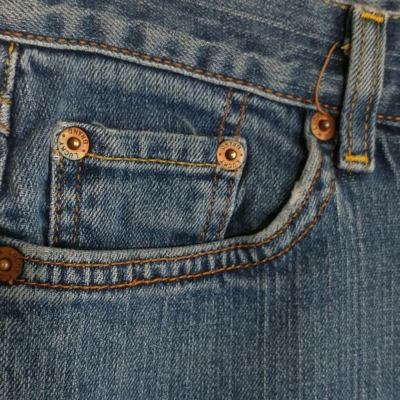 Lucky Brand Boot Cut Jeans Wmn's Sz 26 Peanut Pant Medium Wash Y2K USA Vintage - Picture 9 of 10